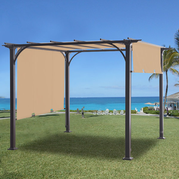 Garden Winds Beige Replacement Canopy for Pergola & Reviews Wayfair
